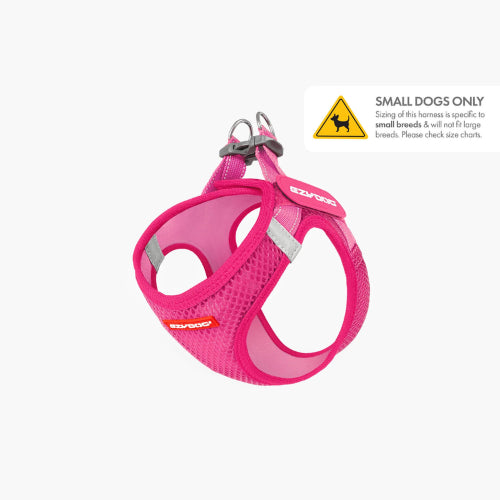 Dog Harness Ezydog FormFit Mesh Harness L Pink