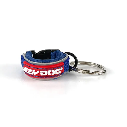 Dog Lead Ezydog Keyring Blue