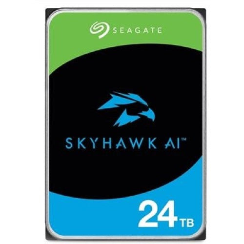 Seagate SKYHAWK AI 24TB 5YRS WARRANTY 3.5IN 6GB/S SATA 512MB (ST24000VE002)