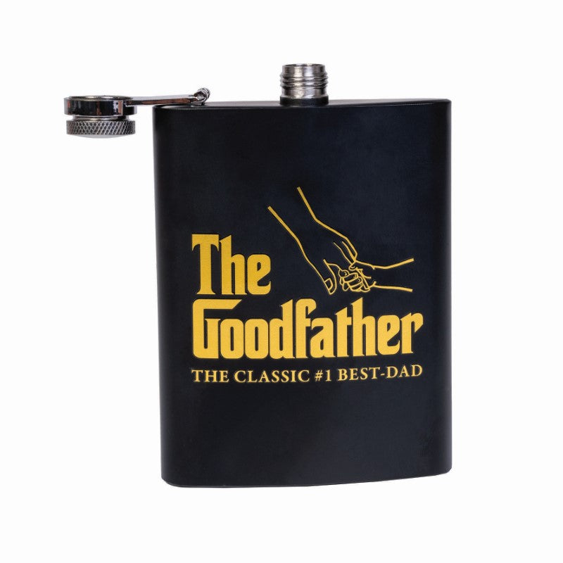 Metal Flask - The Goodfather (235ml)