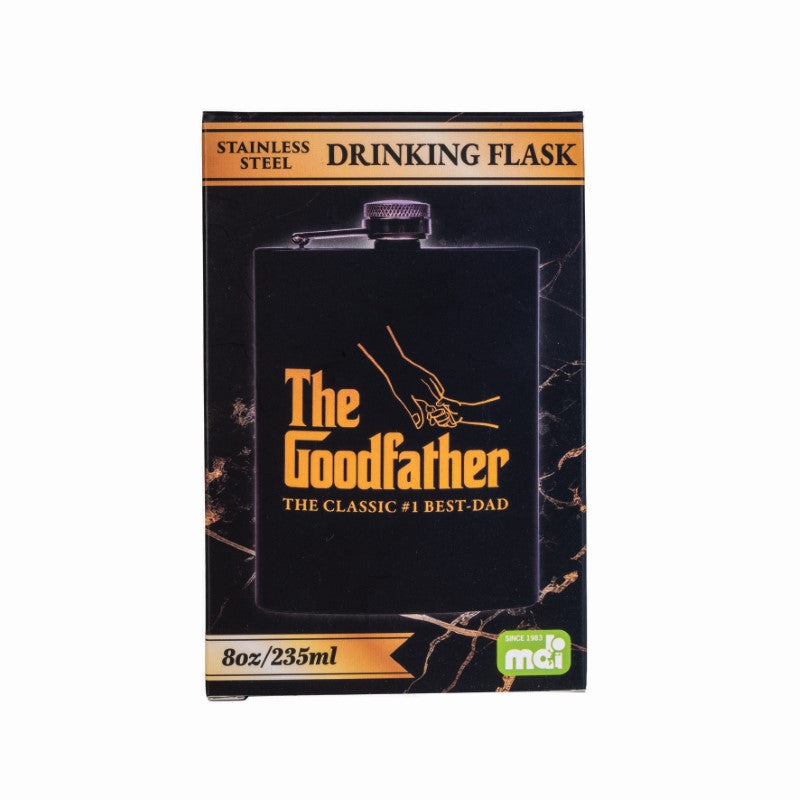 Metal Flask - The Goodfather (235ml)
