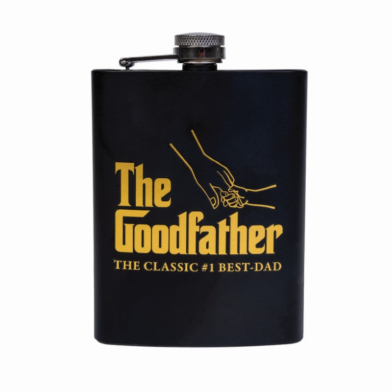 Metal Flask - The Goodfather (235ml)