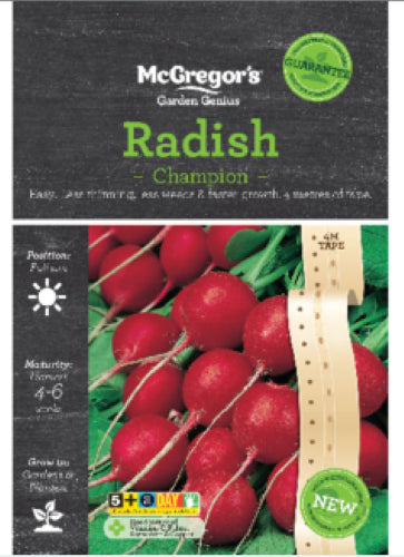McGregor's Radish Champion Packet