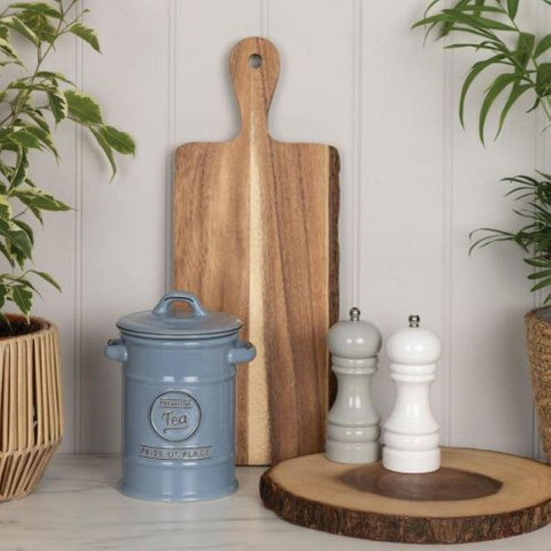 Pride Of Place Tea Jar In Blue