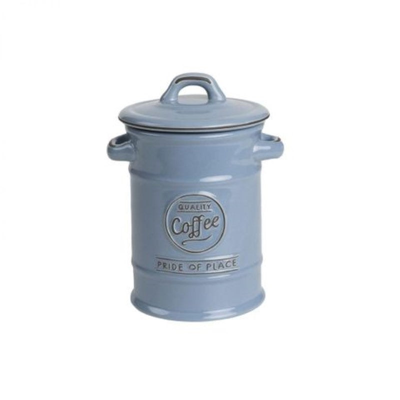 Pride Of Place Coffee Jar In Blue