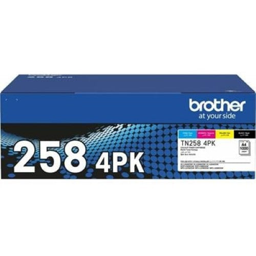 Brother Colour laser toner - 4 pack (TN2584PK)