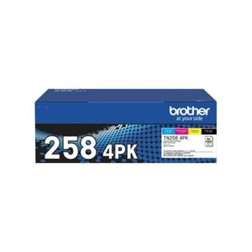 Brother Colour laser toner - 4 pack (TN2584PK)