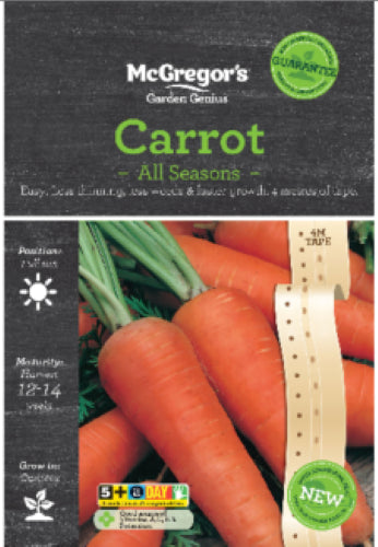 McGregor's Carrot All Season Packet