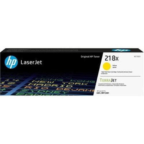 HP #218X Ylw Toner W2182X (W2182X)