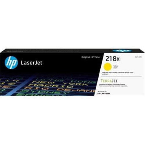 HP #218X Ylw Toner W2182X (W2182X)