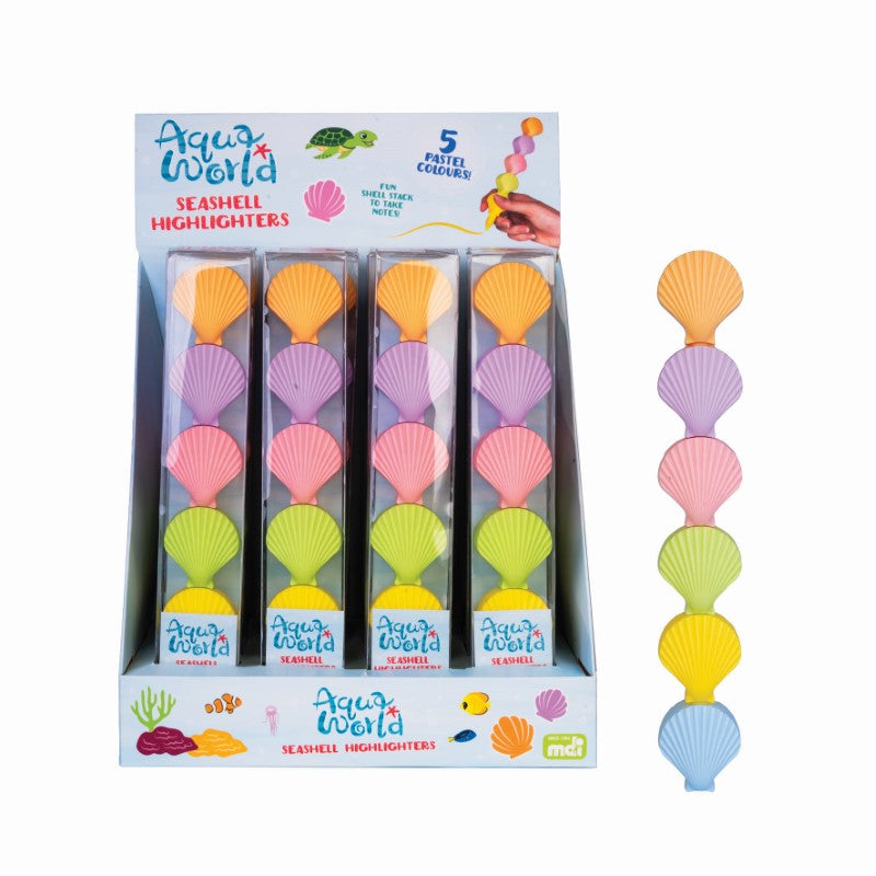 Highlighters - Seashell (Set of 12)