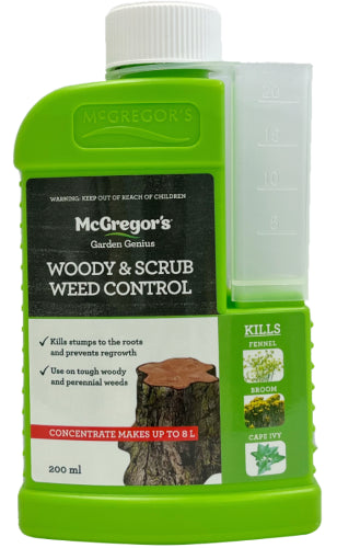 McGregor's 200ml Woody & Scrub Weed Control