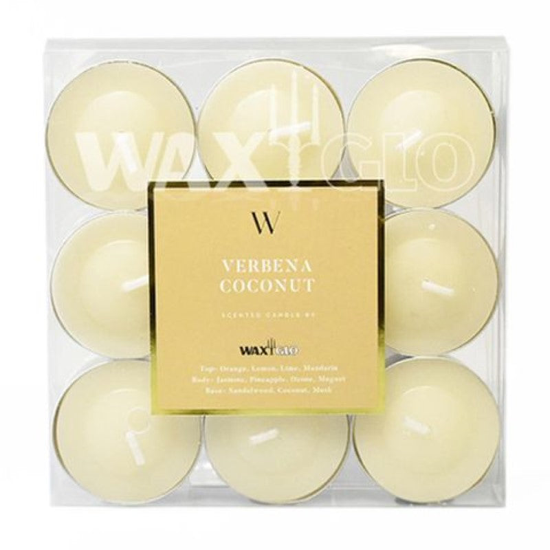 Candle - SCENTED RANGE 4 HOUR TEALIGHTS (9pk) -