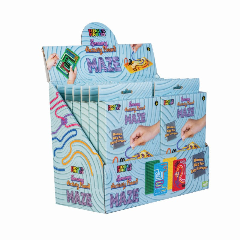 Sensory Activity Board - Maze (Set of 12 Assorted)