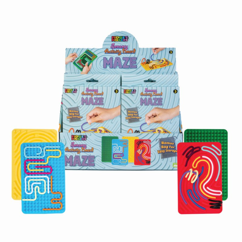Sensory Activity Board - Maze (Set of 12 Assorted)