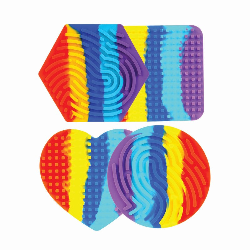 Sensory Activity Board - Rainbow (Set of 12 Assorted)