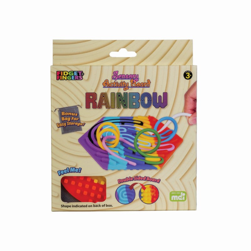 Sensory Activity Board - Rainbow (Set of 12 Assorted)