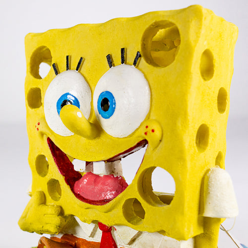 Aquatic Ornament SpongeBob Swim Through - 12.5cm