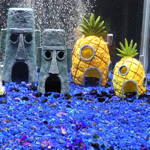 Aquatic Ornament Pineapple Home Swim Through - 20cm