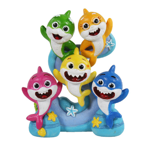 Aquatic Ornament Baby Shark Family - Small