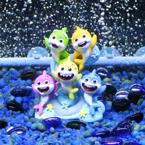 Aquatic Ornament Baby Shark Family - Small