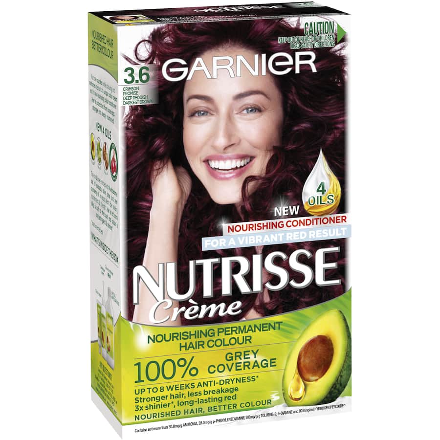 Garnier Nutrisse Hair Colour Crimson Promise 3.6 1pack