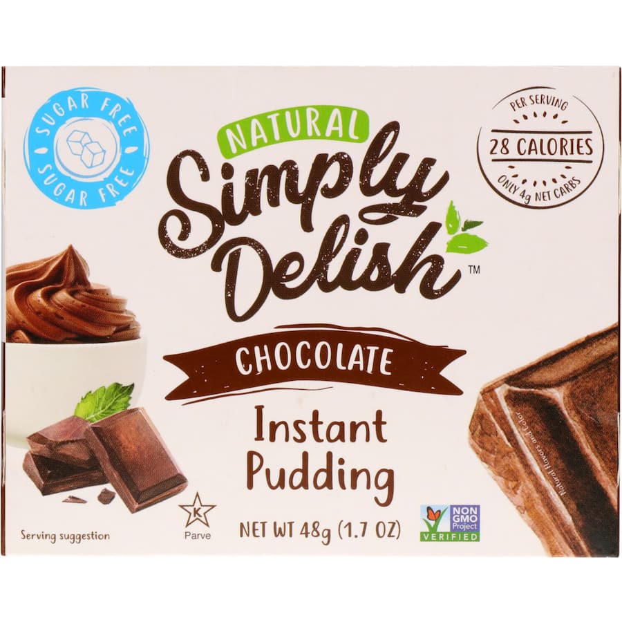 Simply Delish Vegan Instant Pudding Chocolate