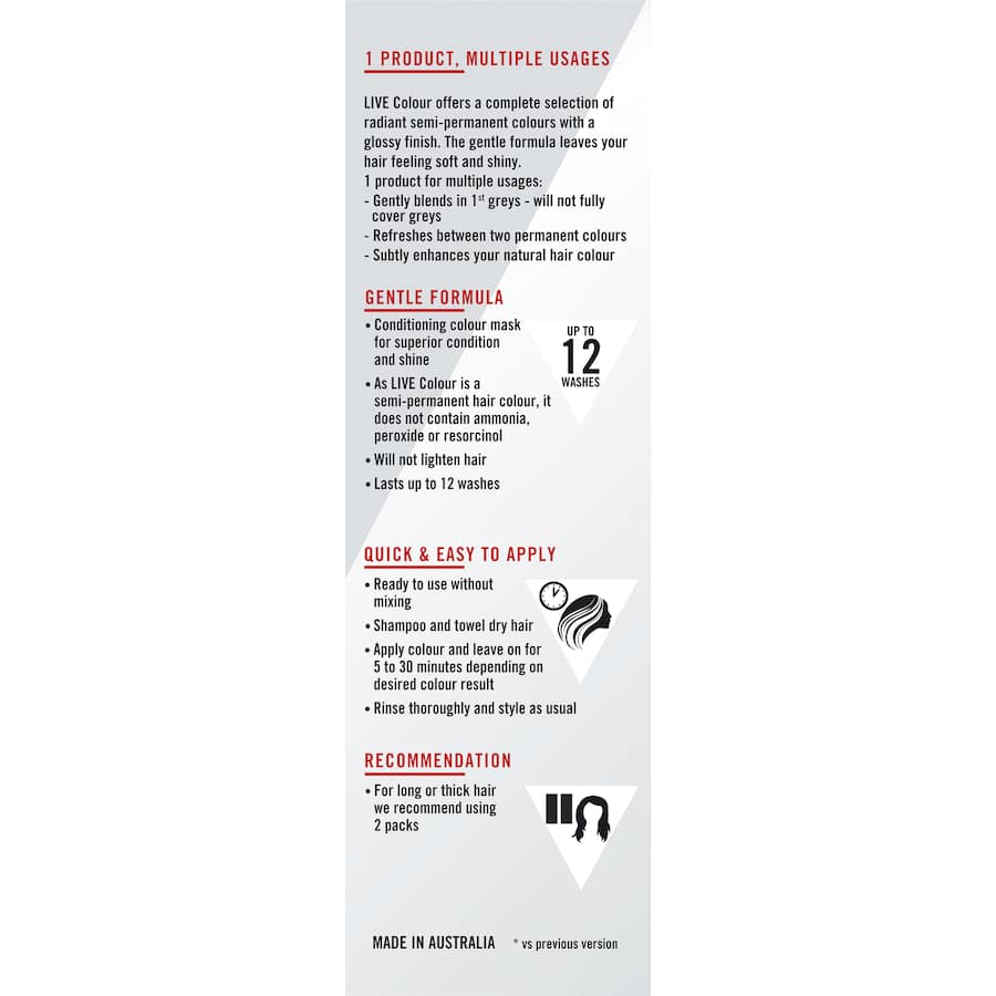 Vibrant deep blue semi-permanent hair dye, enriches and conditions hair for a bold, shiny look. Perfect for creative styles.