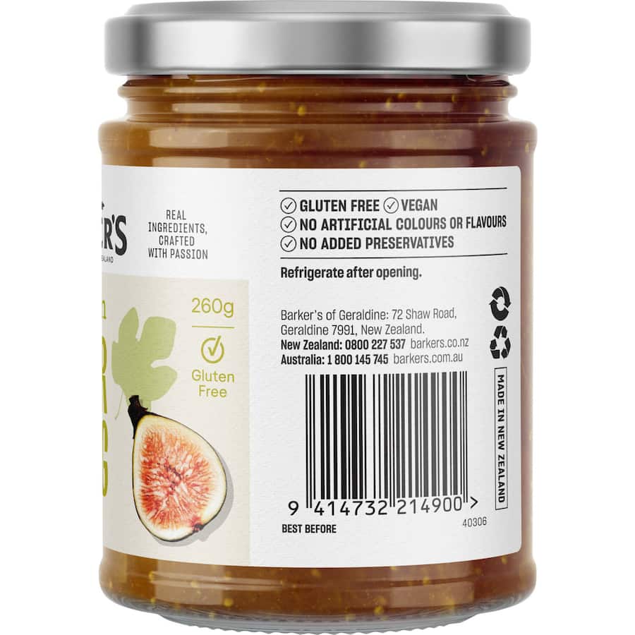Gourmet Barkers Relish Pear & Fig, perfect for cheese, charcuterie, and elevating meals with sweet-savory flavor.