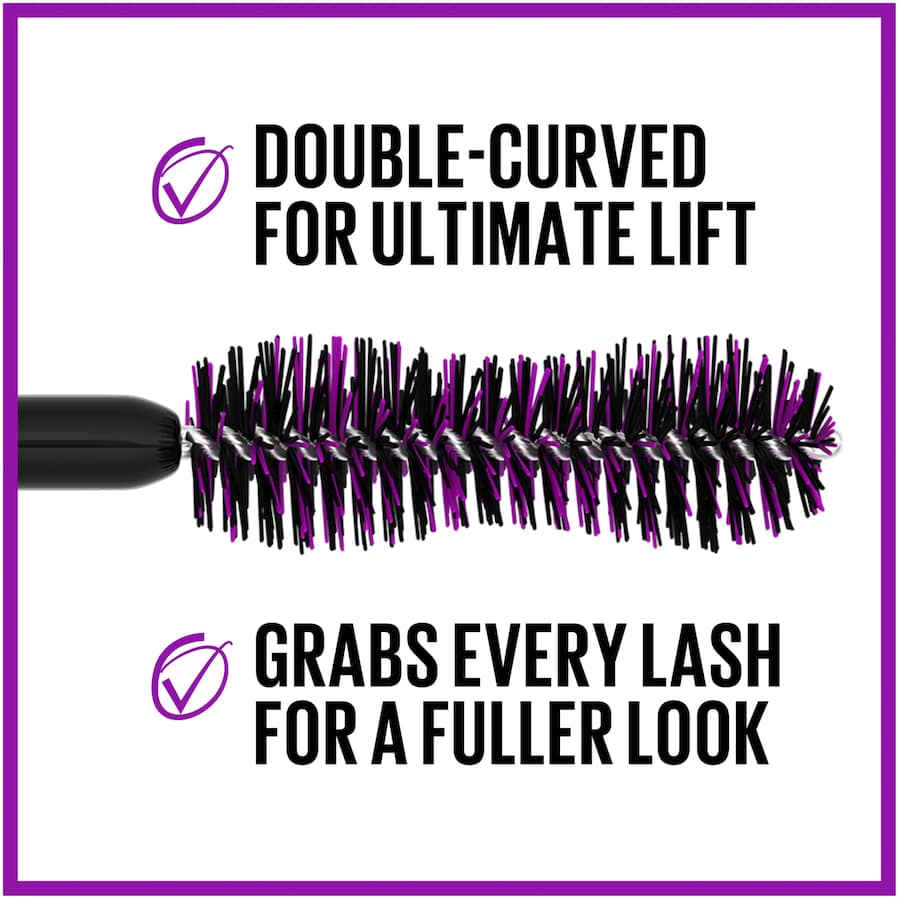 Maybelline The Falsies Lash Lift Volumising Mascara Ultra Black 9.6mL