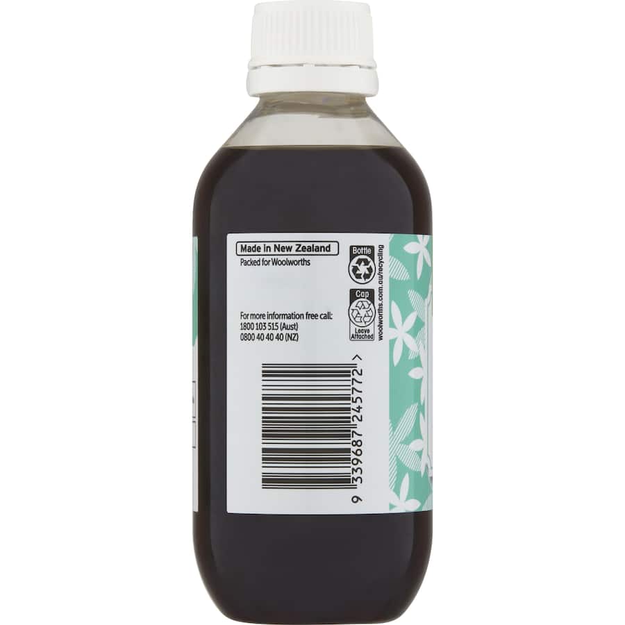 Woolworths Vanilla Extract With Added Natural Flavour 200mL