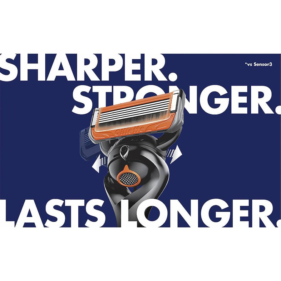 Gillette ProGlide 5 Razor Blades offer five anti-friction blades for a smooth, close shave with added comfort and precision trimming.