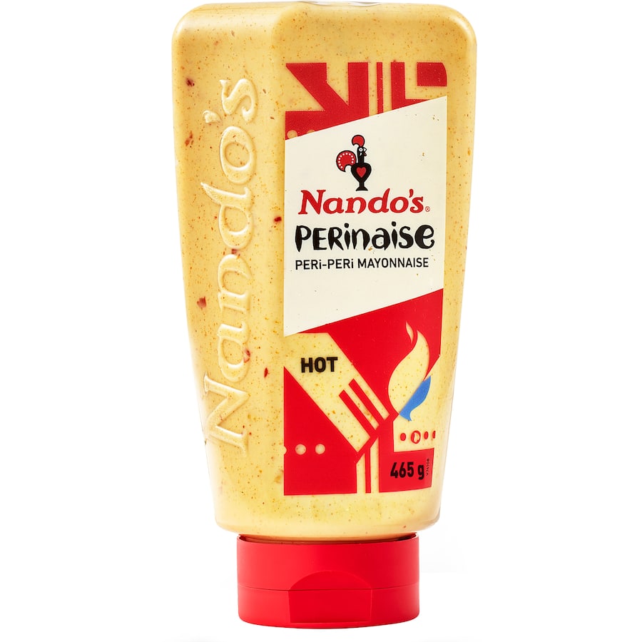 Nandos Perinaise Hot Peri-peri Mayonnaise Squeeze bottle 465g