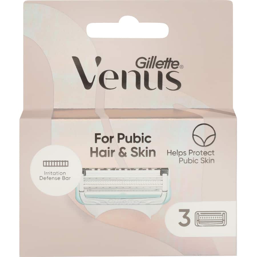 Gillette Venus Pubic Hair & Skin 3pack