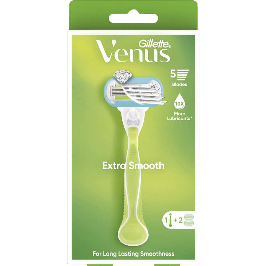 Gillette Venus Razors Extra Smooth + 2 cartidges 1pack