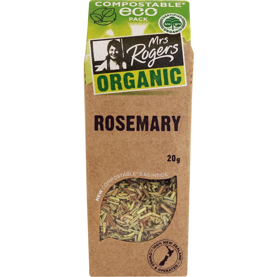 Mrs Rogers Eco Organic Rosemary  Box 20g