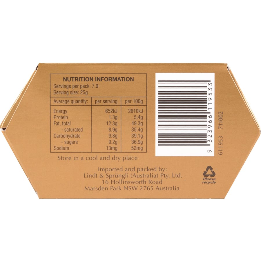 Lindt Lindor Chocolate Box Assorted Collection 197g