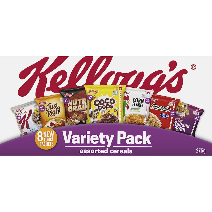 Kellogg's Cereal Variety Pack 275g