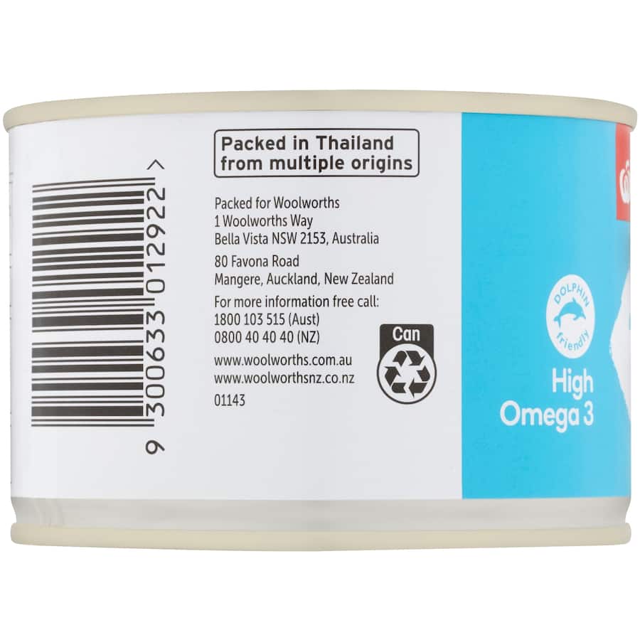 Essentials Tuna Chunks in Springwater, 425g can of premium wild-caught Skipjack Tuna, perfect for nutritious meals.
