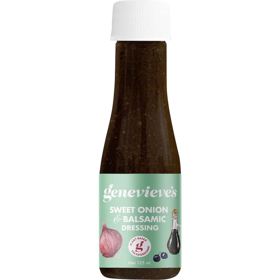Genevieves Balsamic Dressing Sweet Onion 125mL