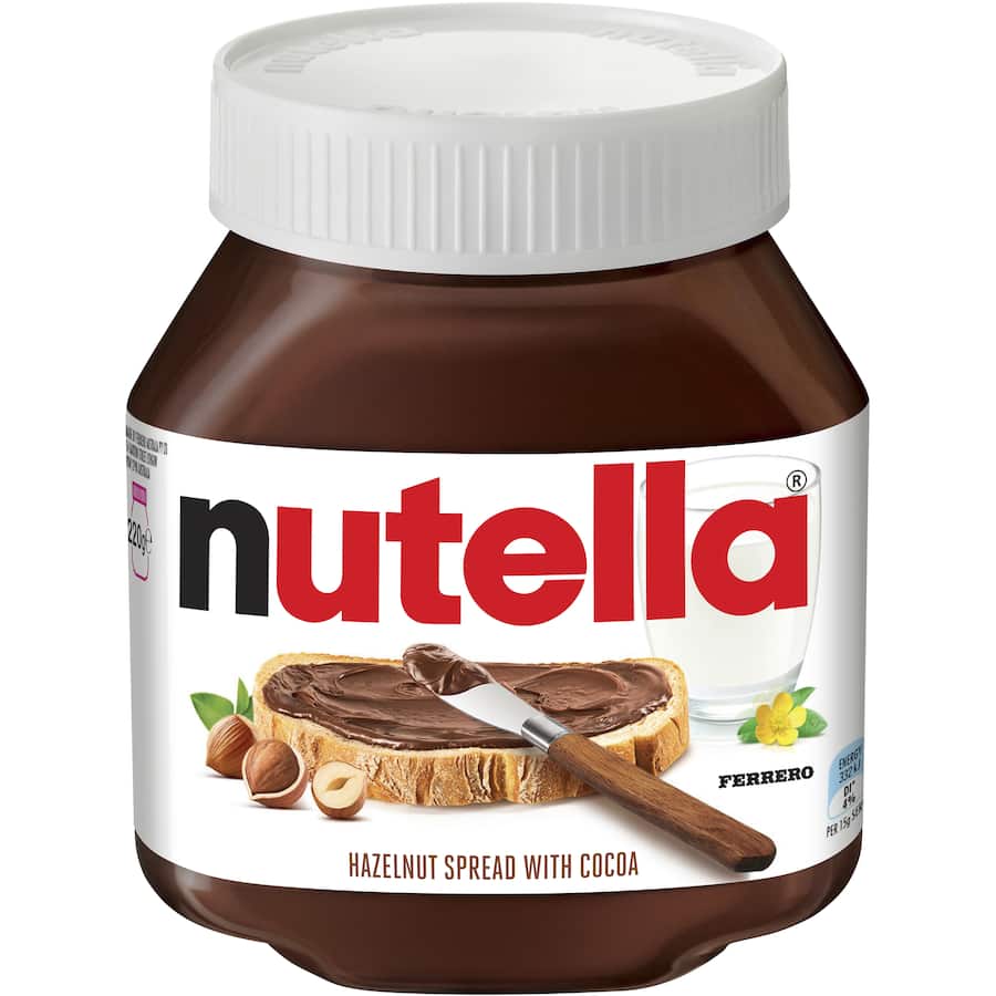 Nutella Hazelnut Spread Jar 220g