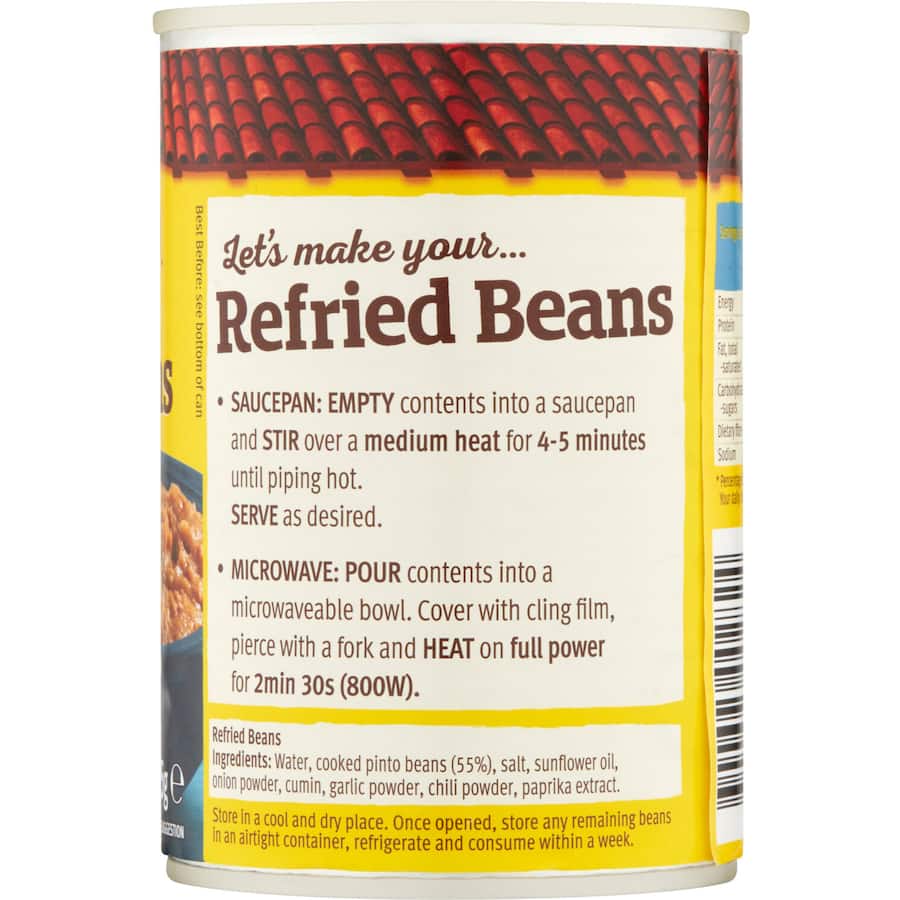 Old El Paso Refried Beans Tin 435g