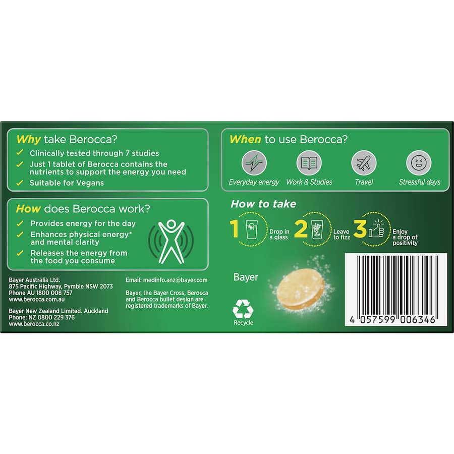 Effervescent orange tablets packed with vitamin C and B, designed to boost energy and support wellness on-the-go.