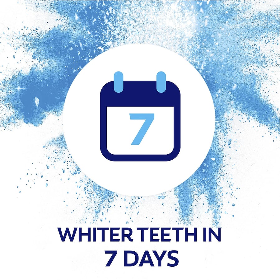Colgate Advanced Whitening Toothpaste with Micro-Cleansing Crystals for brighter teeth, stain removal, and plaque defense.