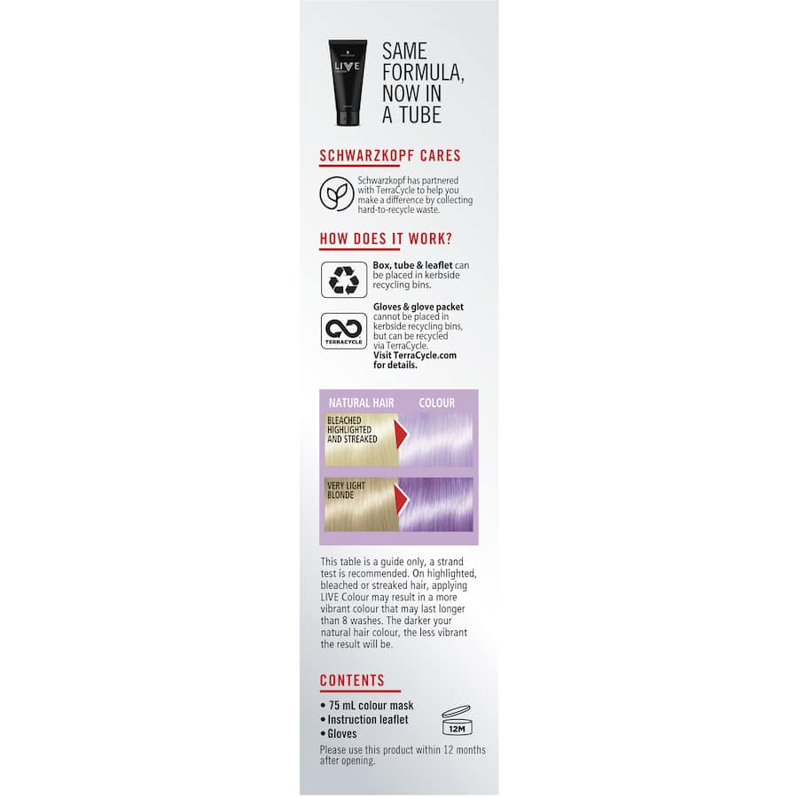 Pastel lilac hair dye, gentle and nourishing, ideal for vibrant transformations and chic statements.