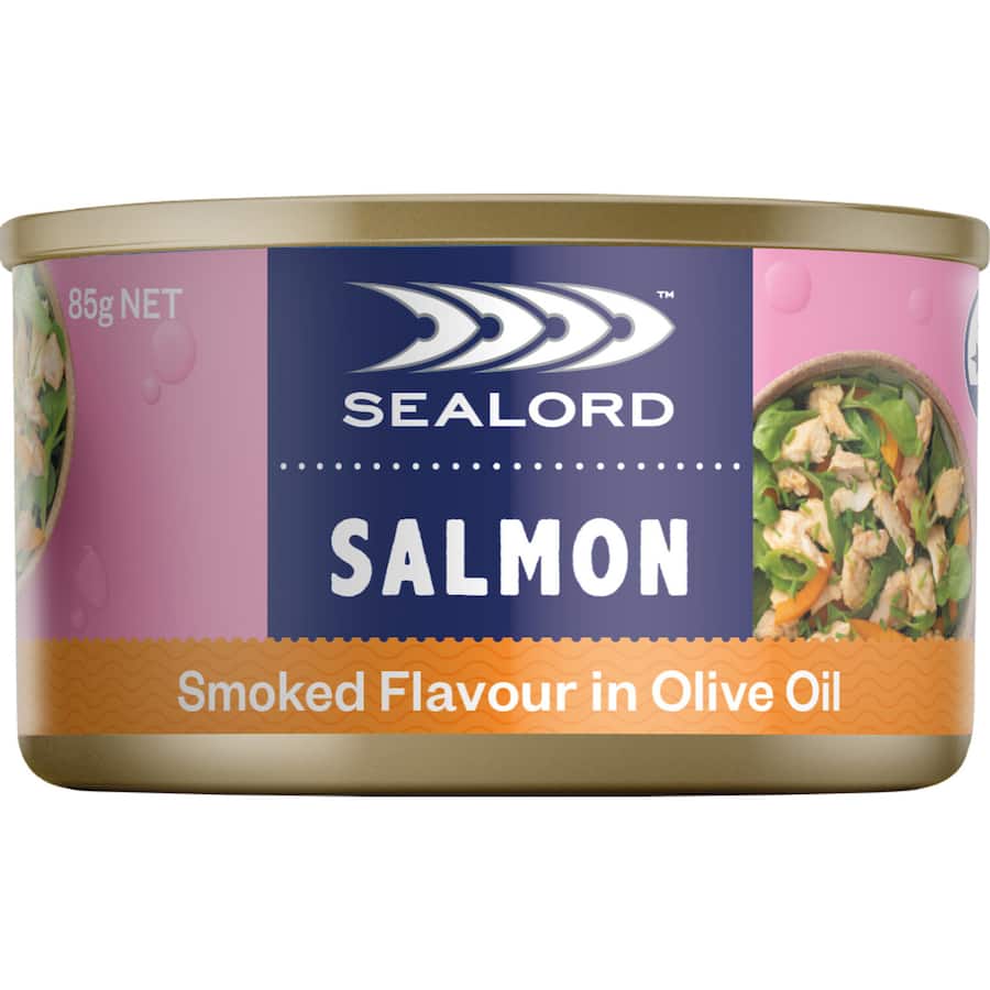 Sealord Sensations Salmon Smoked Flavour Tear tab can 85g