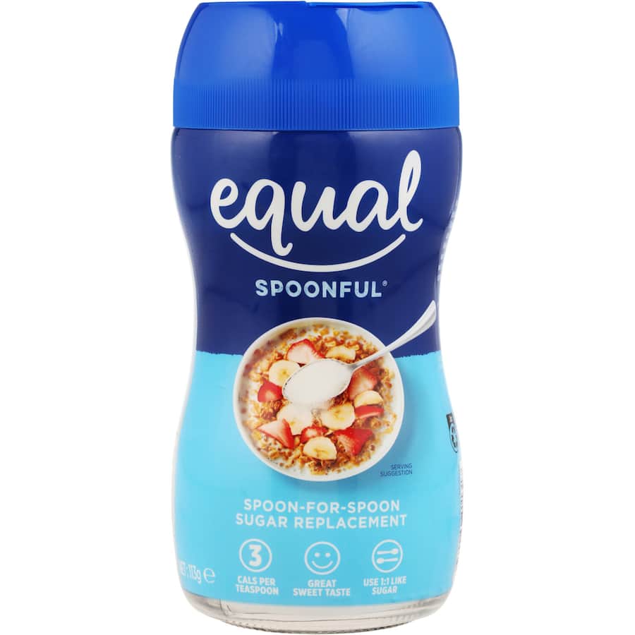 Equal Spoonful Sugar Substitute Low Calorie Sweetener 113g