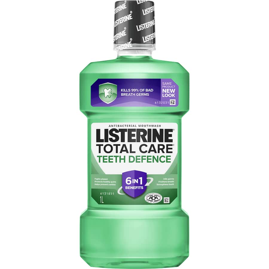 Listerine Mouth Rinse Teeth Defence 1L