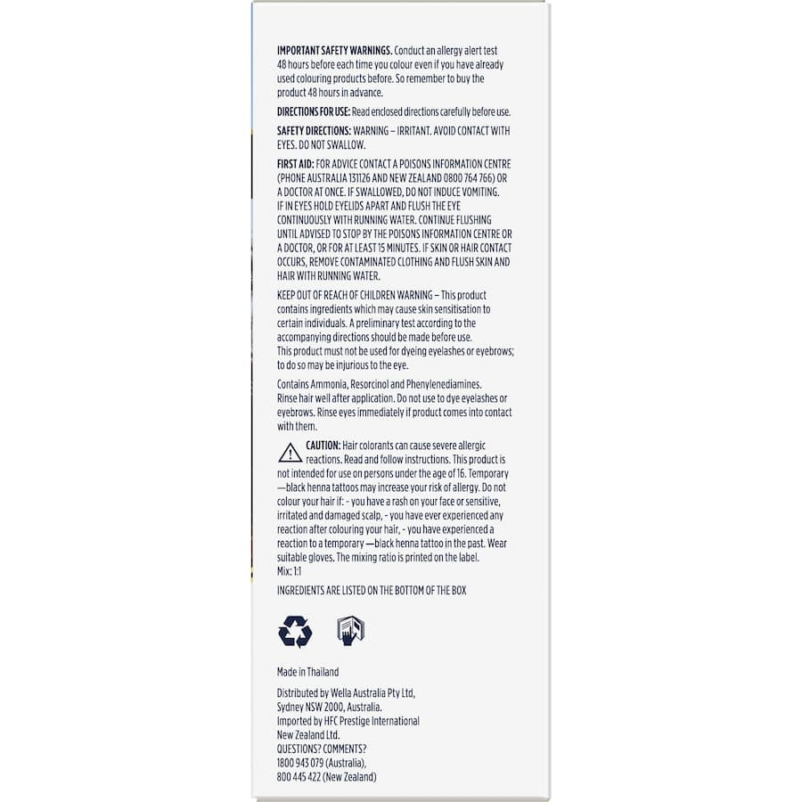 Clairol Nice N Easy Hair Colour Dark Brown 4 1pack