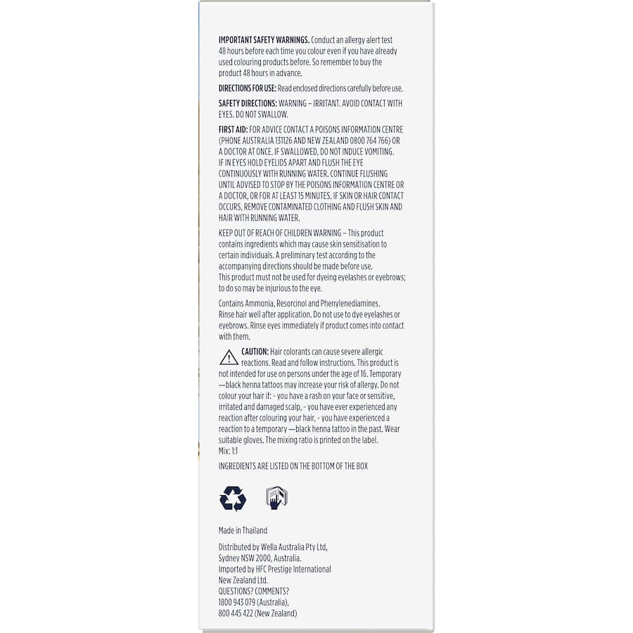 Clairol Nice N Easy Hair Colour Golden Blonde 8g 1pack